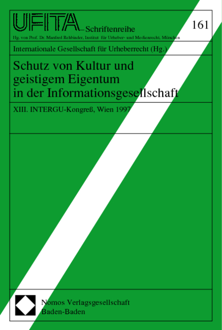 Schutz von Kultur und geistigem Eigentum in der Informationsgesellschaft - 