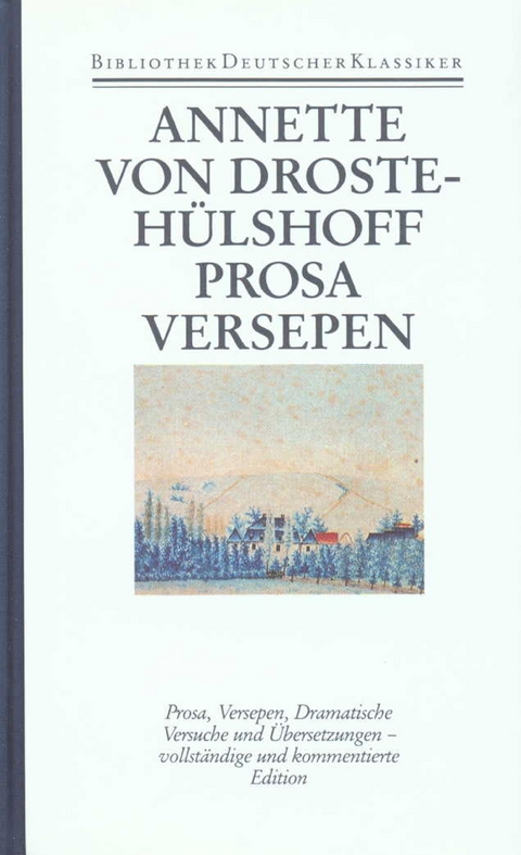 Sämtliche Werke in zwei Bänden - Annette von Droste-Hülshoff