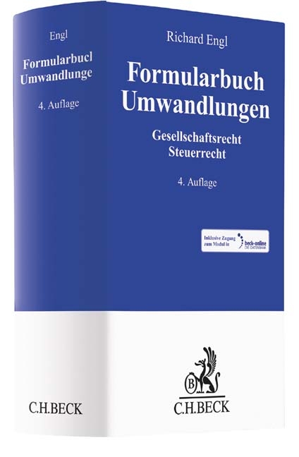 Formularbuch Umwandlungen - 