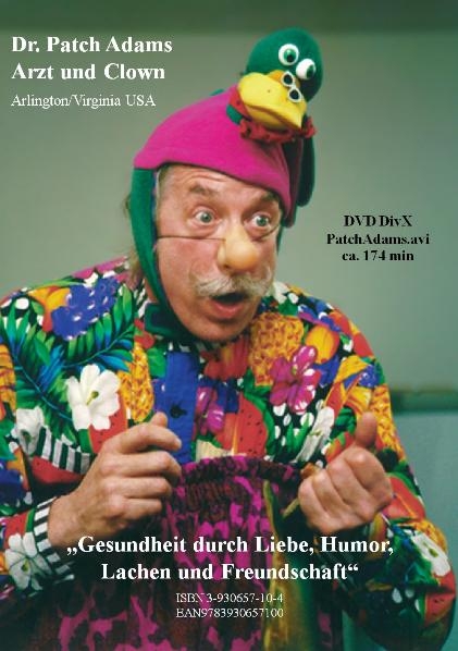 Gesundheit durch Liebe, Humor, Lachen & Freundschaft, DivX DVD - Patch Adams