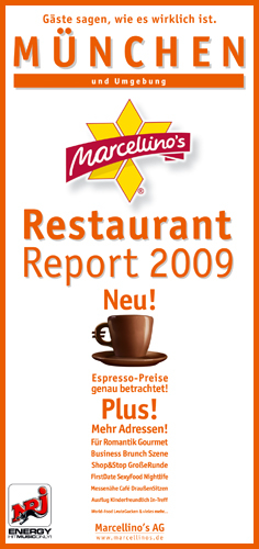 Marcellino's Restaurant Report / München Restaurant Report 2009 - 