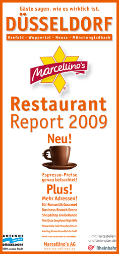 Marcellino's Restaurant Report Düsseldorf 2009 - 
