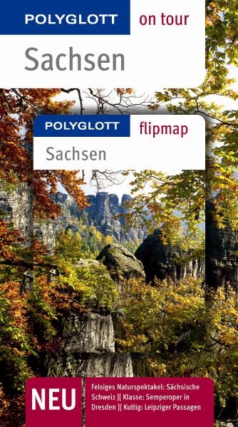 Sachsen - Buch mit flipmap