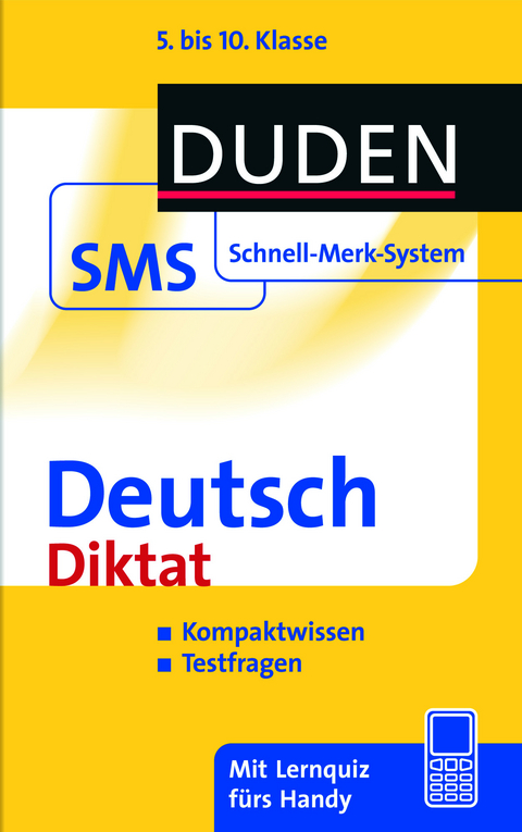 SMS Deutsch - Diktat 5.-10. Klasse - Birgit Hock