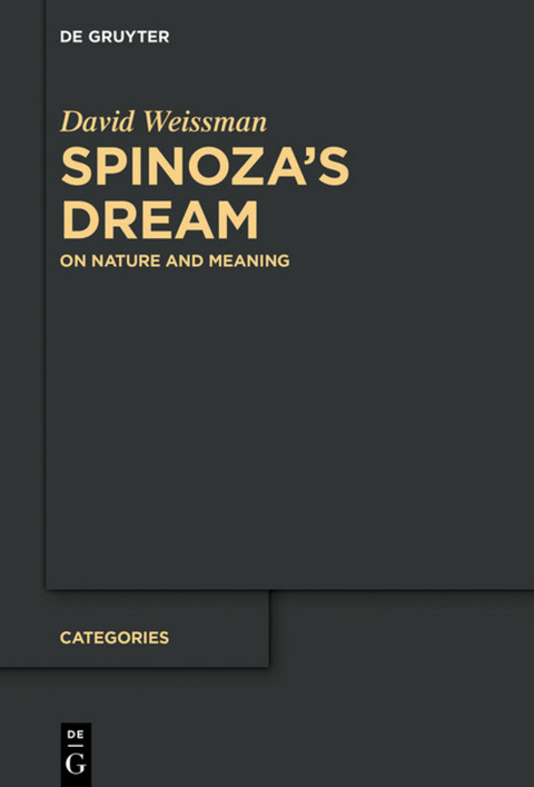 Spinoza’s Dream - David Weissman