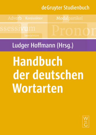 Handbuch der deutschen Wortarten - Ludger Hoffmann