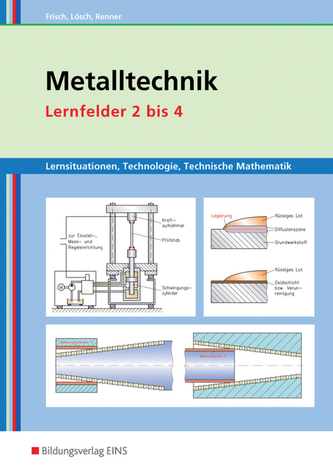 Metalltechnik, Industriemechanik, Zerspanungsmechanik / Metalltechnik Lernsituationen, Technologie, Technische Mathematik - Heinz Frisch, Erwin Lösch, Erich Renner