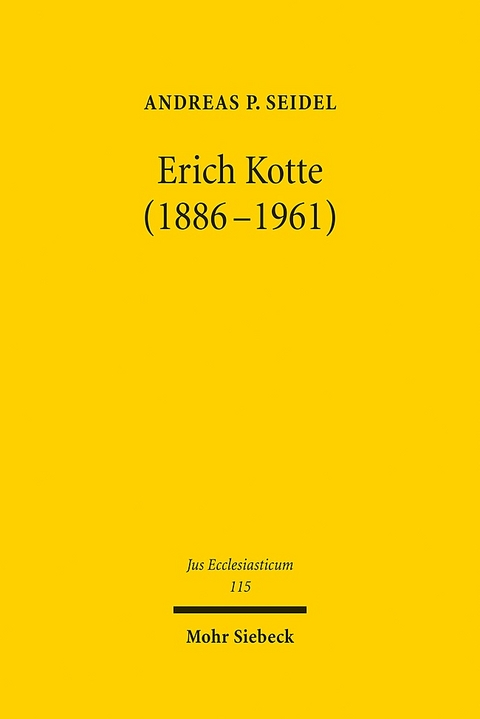 Erich Kotte (1886-1961) - Andreas P. Seidel