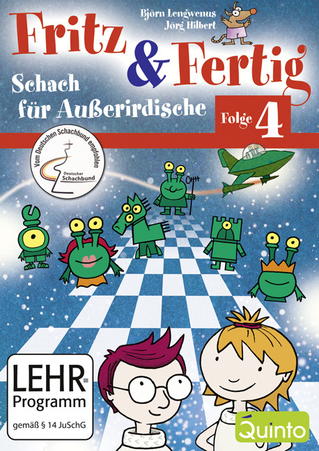 Fritz & Fertig Folge 4 - Schach für Außerirdische - Jörg Hilbert, Björn Lengwenus