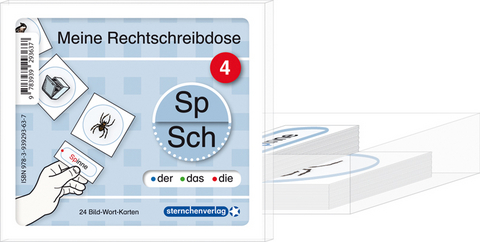 Meine Rechtschreibdose 4 Sp/Sch-Wörter - Katrin Langhans