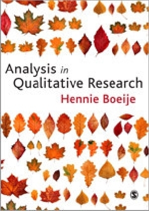 Analysis in Qualitative Research - Hennie R Boeije