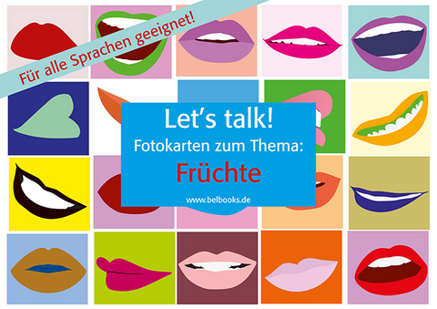 Let's Talk! Fotokarten "Früchte" - Let's Talk! Flashcards "Fruits" - 