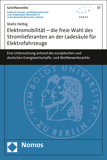 Elektromobilität - die freie Wahl des Stromlieferanten an der Ladesäule für Elektrofahrzeuge - Malte Helbig