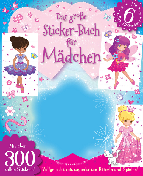 Das große Stickerbuch für Mädchen - 