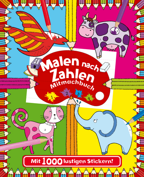 Malen nach Zahlen - Mitmachbuch - 