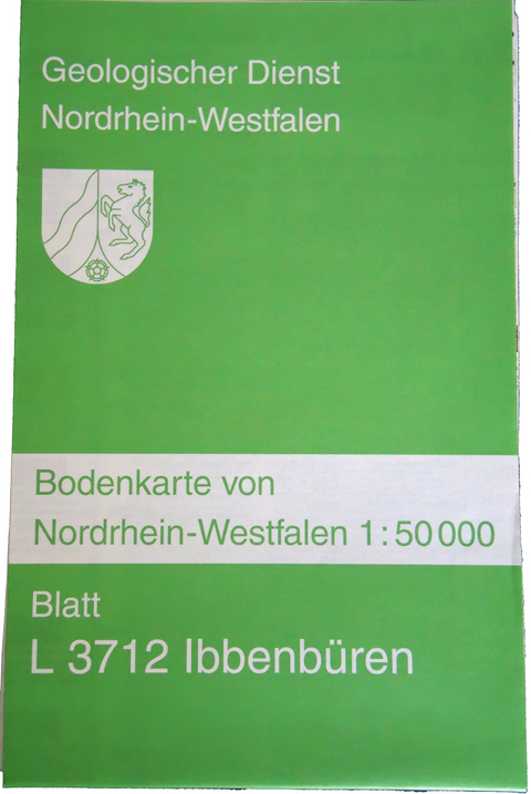 Bodenkarten von Nordrhein-Westfalen 1:50000 / Ibbenbüren