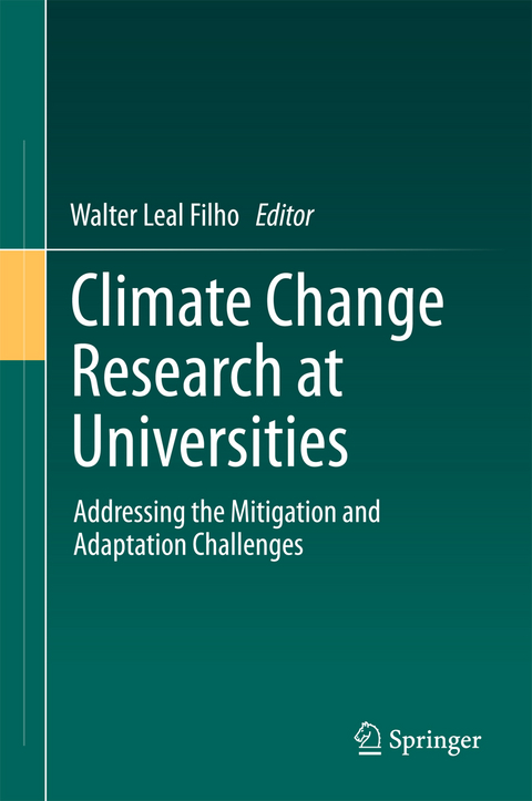 Climate Change Research at Universities - 
