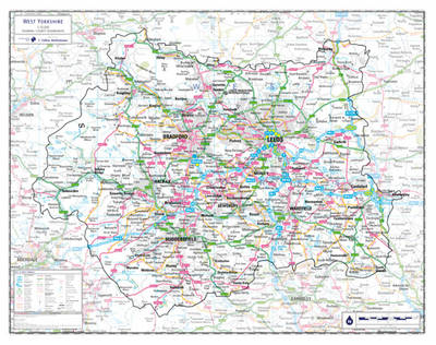 West Yorkshire County Planning Map - Jonathan Davey