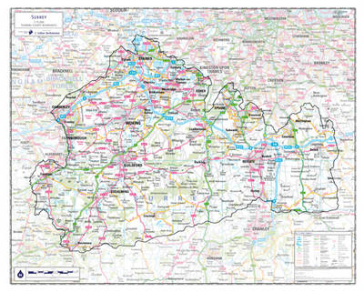 Surrey County Planning Map - Jonathan Davey