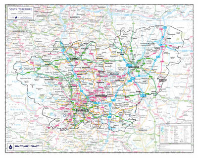 South Yorkshire County Planning Map - Jonathan Davey