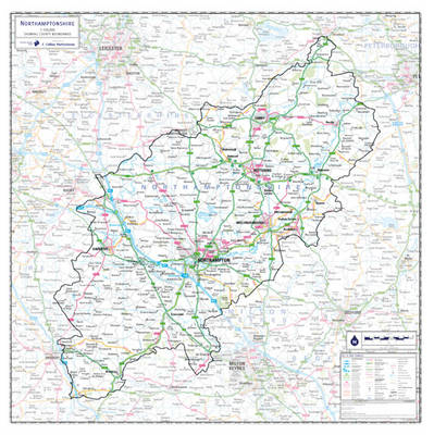 Northamptonshire County Planning Map - Jonathan Davey