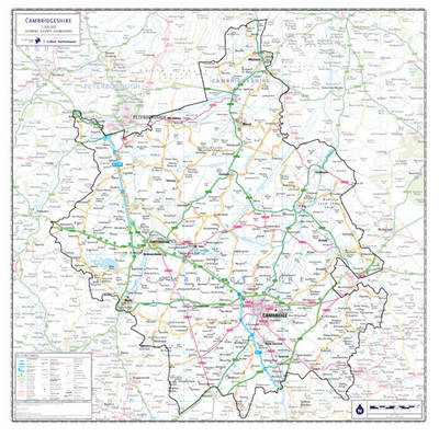 Cambridgeshire County Planning Map - Jonathan Davey