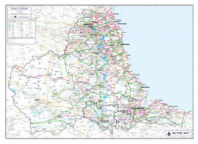 Durham and Tyne and Wear County Planning Map - Jonathan Davey
