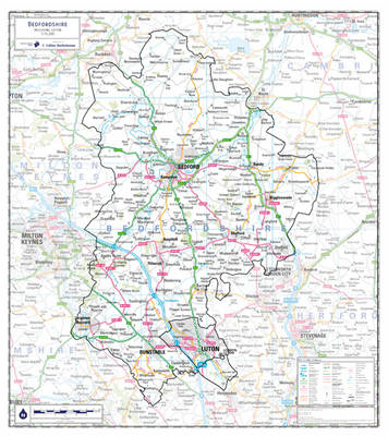 Bedfordshire County Planning Map - Jonathan Davey
