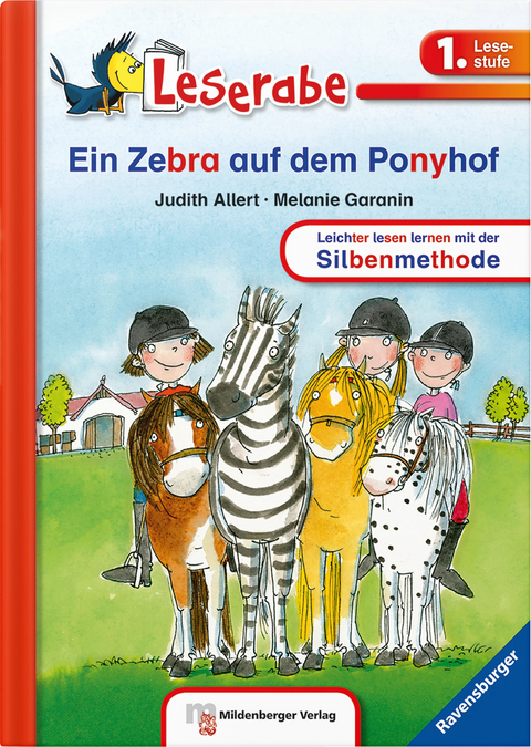 Leserabe – Ein Zebra auf dem Ponyhof - Judith Allert