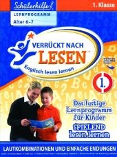 Verrückt nach Lesen, Englisch lesen lernen, 1. Klasse, Lernprogramm