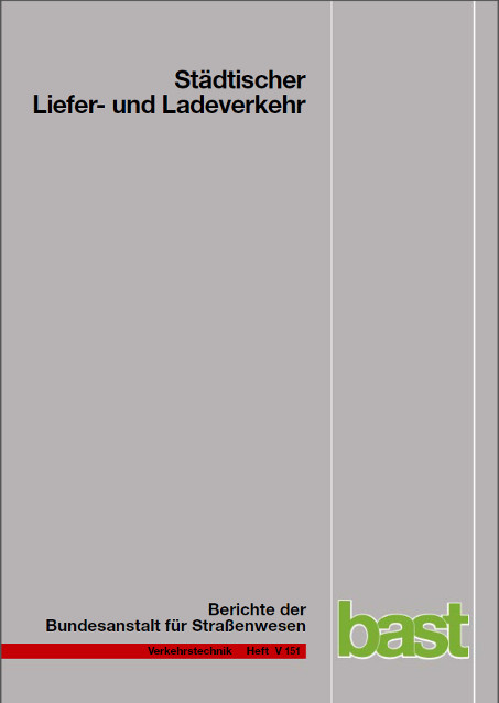 Städtischer Liefer- und Ladeverkehr - B Böhl, I Mausa, U Kloppe