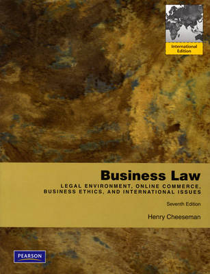 Business Law - Henry R. Cheeseman