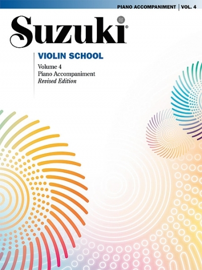 Suzuki Violin School 4 - Piano Acc. (Revised) - Shinichi Suzuki