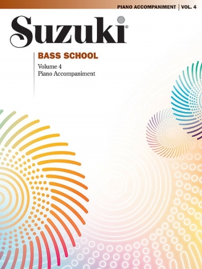 Suzuki Bass School Piano Acc., Volume 4