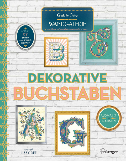 Dekorative Buchstaben - Gestalte Deine Wandgalerie