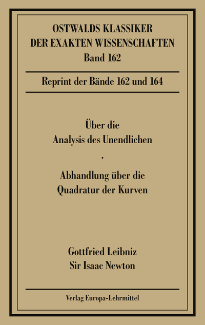 Über die Analysis (Leibniz, Newton)