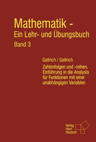 Mathematik - Ein Lehr- und Übungsbuch: Band 3