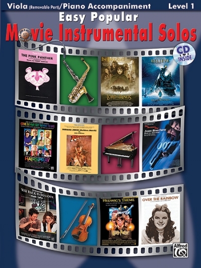 Easy Popular Movie Instrumental Solos for Strings - 