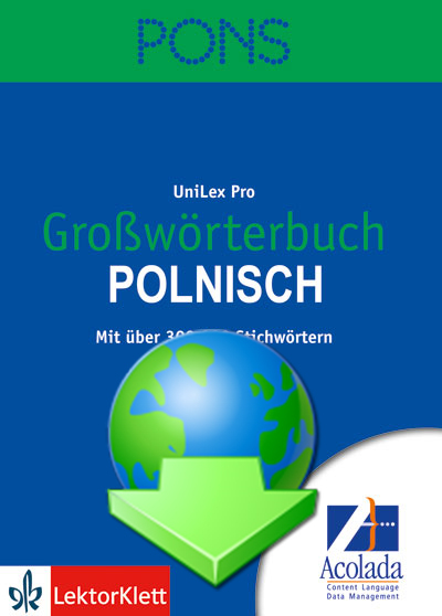 PONS Großwörterbuch Polnisch Deutsch-Polnisch / Polnisch-Deutsch - Anna Dargacz