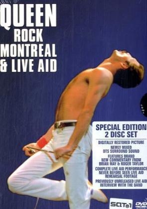 Queen Rock Montreal & Live Aid, 2 DVDs -  Queen