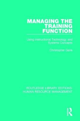 Managing the Training Function -  Christopher (Christopher passed away in 2019 awaiting will & contract 163668 has already been transferred SF case 01753164) Gane DC no GOP beneficiary is Janet Regal SE911229