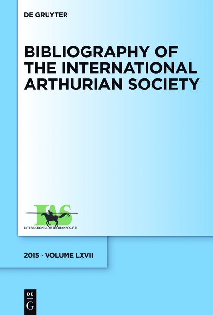 Bibliography of the International Arthurian Society / (2015) - 