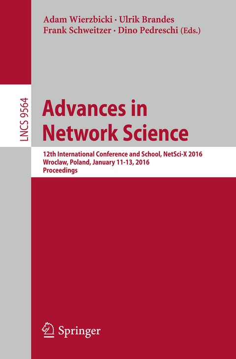 Advances in Network Science - 