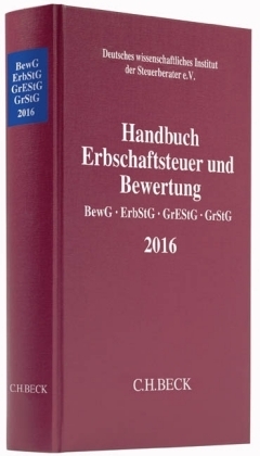 Handbuch Erbschaftsteuer und Bewertung 2016 - 