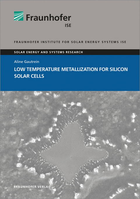 Low Temperature Metallization for Silicon Solar Cells - Aline Gautrein