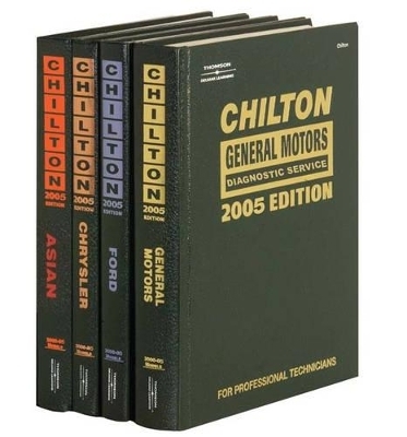 Chilton 2005 Diagnostic Service Manuals Bundle