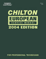 Chilton European Service Manual -  Delmar
