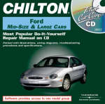 CD-Ford 1979-2000 Cars -  Chilton