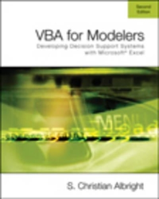 VBA for Modelers - S Christian Albright