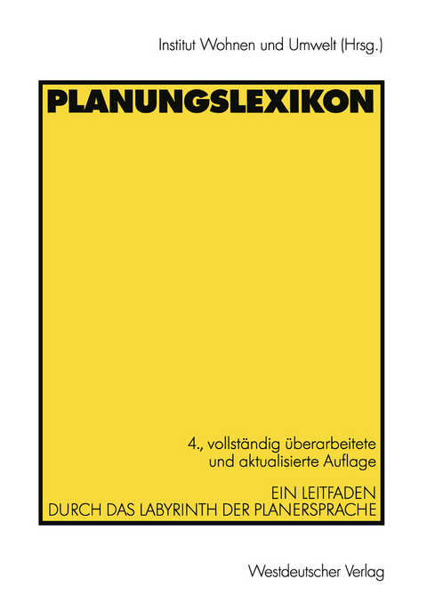 Planungslexikon